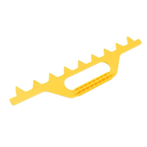Bee Frame Spacing Tool 7/8/9 Frame Spacer, Maintain Proper Spacing, Plastic Beehive Equipment, Orange 9 for Beekeeping (Yellow 8 Frames) - color: Yellow 8 frames