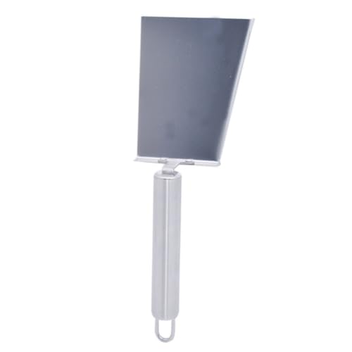 Stainless Steel Hive Scraper Shovel Tail Hanging Hole Design for Convenient Storage, Sturdy Case Tool for Beekeeping