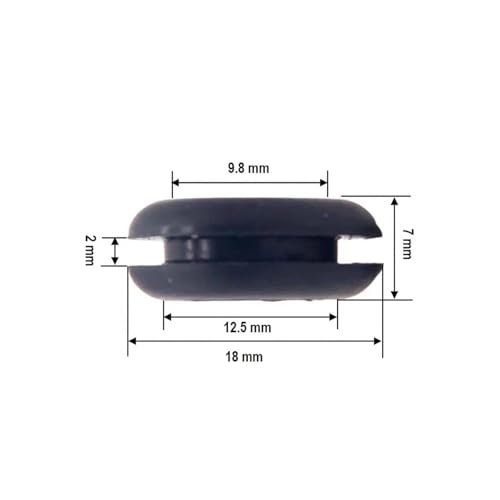 Brewing Accessories Airlock Grommet Silicone Grommets for Homebrewing Beer Wine Straws Mead Wine Sauerkraut Kimchi 20 Pack Brewing Accessories(Black) - color: Black