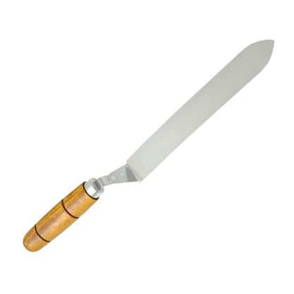 BESPORTBLE Stainless Steel Honey Extractor Uncapping Knife for Beekeeping Sturdy Honey Scraper Tool Serrated Edge and Ergonomic Handle