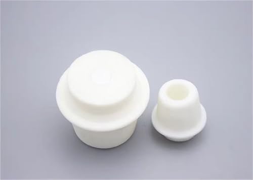 5pcs Laboratory Silicone Bung with Hole Stoppers Airlock Bubbler Triangular Flask Plug Stopper | 30-34mm - color: 30-34mm