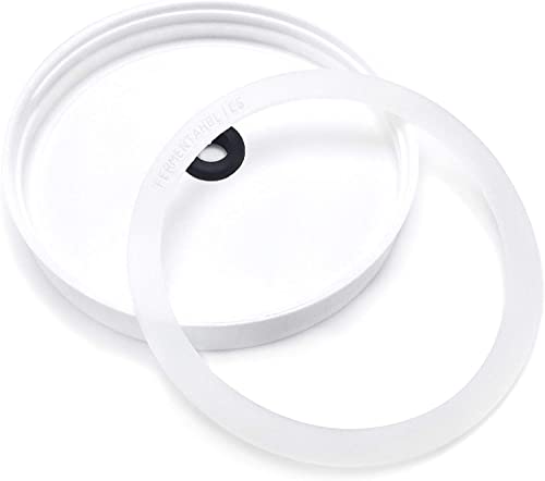 Fermentaholics Silicone Gasket For Standard 110 MM Gallon Lid – Airtight Seal For Storage and Fermentation 4pk