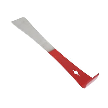 Stainless Steel Pry Bar Scraper,Stainless Steel Beekeepers Hive Tool,Hive Scraper Tools- Premium Bee Hive Hand Tool for Efficient Beekeeping and Hive Maintenance (Red) - color: Red