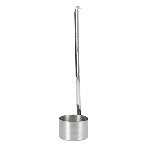 Buachois Wine Ladle, Stainless Steel Spoon with Hanging Hole and Pouring Spout Design for Kitchen Wine Beer Oil Vinegar Measuring (304 wine extract 500ML) - size: 304 wine extract 500ML