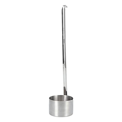 Buachois Wine Ladle, Stainless Steel Spoon with Hanging Hole and Pouring Spout Design for Kitchen Wine Beer Oil Vinegar Measuring (304 wine extract 500ML) - size: 304 wine extract 500ML
