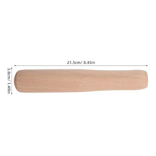 Sauerkraut Pounder - 8.46" Manual Wooden Masher - Vegetable Fermentation Tamper - Wooden Crusher Tool For Sauerkraut Pickling Kimchi Pickles