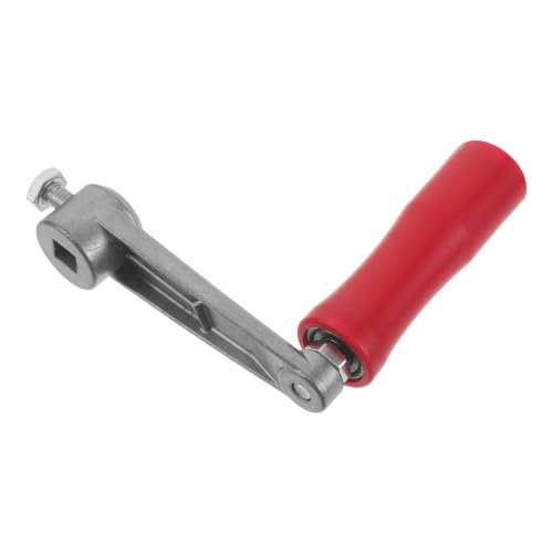 BESPORTBLE Beekeeping Honey Extractor Handle Dual Bearing Stainless Steel Crank Arm for Manual Extractor Non-Slip Grip Hole Beehive Accessory