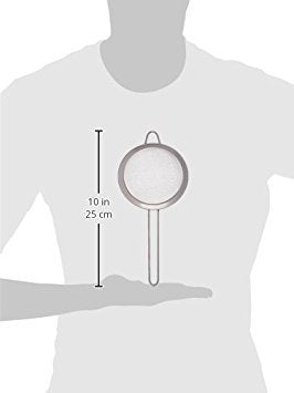 Fox Run Mesh Strainer, 4-Inch, Stainless Steel
