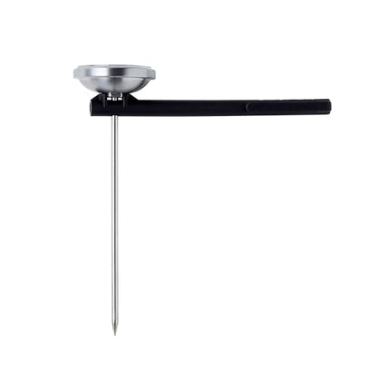 KitchenAid KQ919 Analog Instant Read Food and Meat Thermometer with 1.75-inch Dial, Recalibration Feature, Black Storage Sleeve - color: Black, size: 1.75 Inch