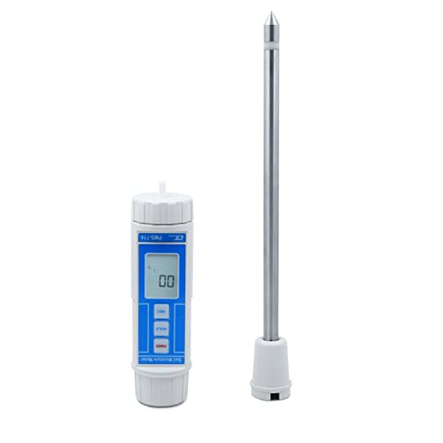 Digital Soil plant PH Tester/Soil moisture meter/Moisture meter for plants/Plant moisture meter outdoor - Microprocessor LSI Accuracy for Greenhouses & Environmental Research; Model: PMS-714