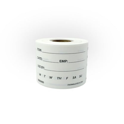 Dissolvable Food Labels, 2x3, Perfect for Commercial Kitchen, Restaurant, Catering Use, 250 Count