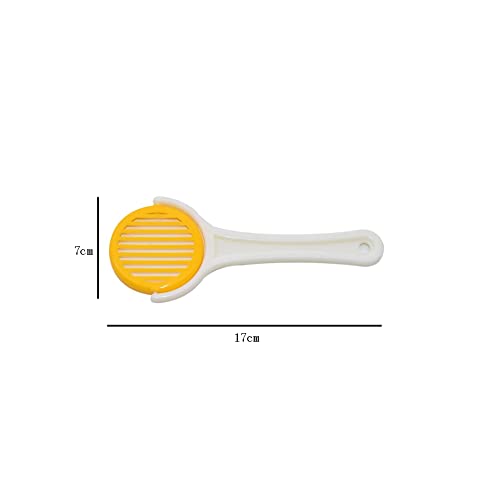 2 Pieces Queen Catcher Queen Bee Marker Queen Bee Cage Queen Bee Catcher Bee Queen Marking Catcher Queen Bee Marking Cage Beekeeper Tool Accessory, Yellow