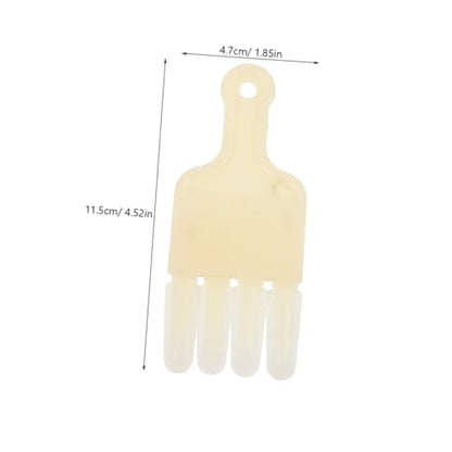 2pcs Beekeeping Jelly Extractor Pen 4-Row Scraper Beekeeping Tools for Hive Maintenance and Honey Extraction