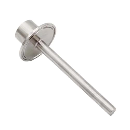 1.5"TC Thermowell 1/2" FNPT 4" Probe Stainless Steel Homebrew Kettle Conical Fermenter Thermowell