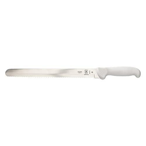 Mercer Culinary Ultimate White 12" Wavy Edge Slicer Knife - style: Wavy Edge Slicer Knife 12 Inch