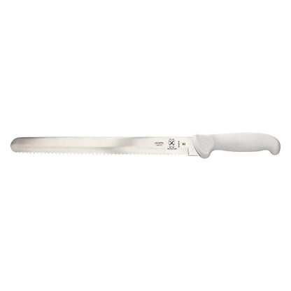 Mercer Culinary Ultimate White 12" Wavy Edge Slicer Knife - style: Wavy Edge Slicer Knife 12 Inch