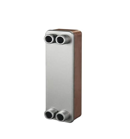 Female Thread Plate Wort Chiller Version 1.34m2 Heat Exchanger Areas 50 Plates 316L Stainless Steel Plate Heat Exchanger