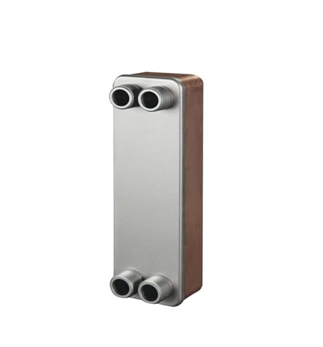 Female Thread Plate Wort Chiller Version 1.34m2 Heat Exchanger Areas 50 Plates 316L Stainless Steel Plate Heat Exchanger