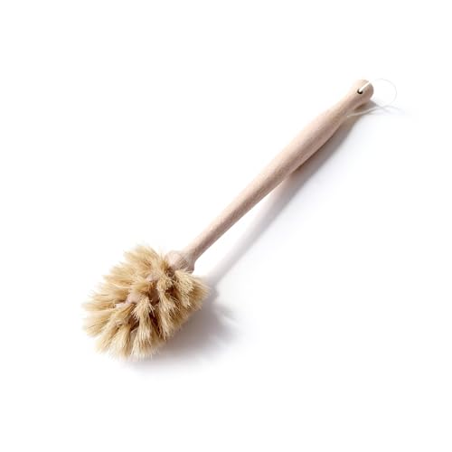 Bottle Brush Cleaner,Solid Beech Wood Handle Tapered, Non-Scratch for Cleaning Coffee Cups,Mason,Thermos,Glass Bottle,Beer Bottles,Wine Bottles - size: 1 Pack - Tapered Brush