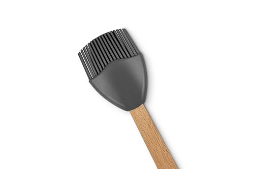 Le Creuset Silicone Signature Basting Brush, Oyster - color: Oyster