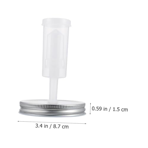 ABOOFAN Fermenting Kit Mason Jar Lids Wide Mouth Food Grade Reusable Fermentation Covers for Pickles and Kitchen Supplies Lightweight Compact Design