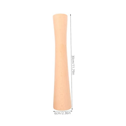 Wooden Pickle Stick Fermenting Tool Sauerkraut Maker Pestle Set Canning Weights