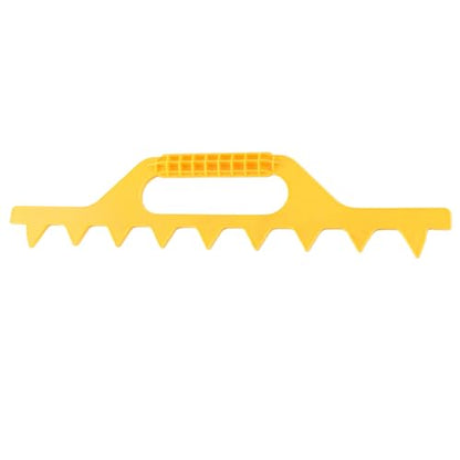 Beehive SPACING Tool Plastic Frame Spacer Beekeeping Equipment, 7/8/9 Frames (Yellow 8 Box) - color: Yellow 8 box