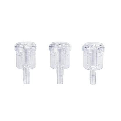 North Mountain Supply 2-Piece Airlocks for Fermentation - Airlocks for Wine Making, Brewing Beer, and Fermenting Foods - 3 Pack