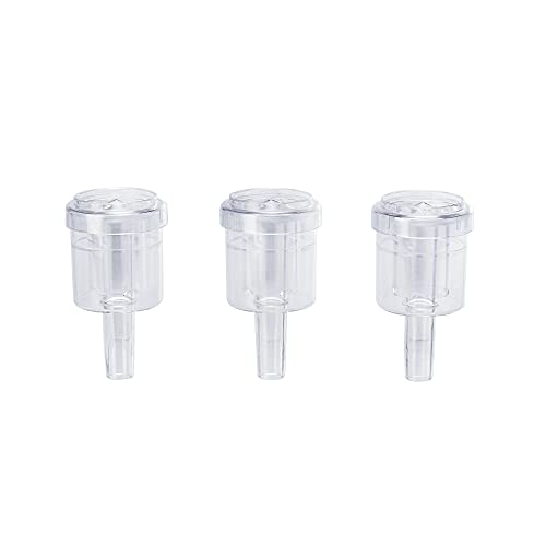 North Mountain Supply 2-Piece Airlocks for Fermentation - Airlocks for Wine Making, Brewing Beer, and Fermenting Foods - 3 Pack