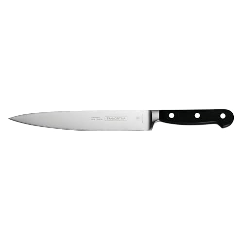 Tramontina Pro Series Forged 8-Inch Carving Knife, Stain-free High-Carbon Steel Kitchen Knives for Slicing Brisket and other Meats - style: 8-Inch Carving Knife