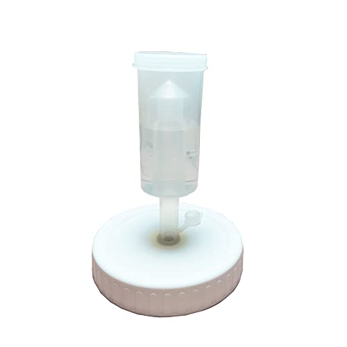 TopHomer Fermentation Lid Plastic Fermenting Lid Air Lock Fermenter Burp Lid for Making Kimchi, Ginger Carrots, Hot Sauce, Sauerkraut, Pickle(White) - color: White