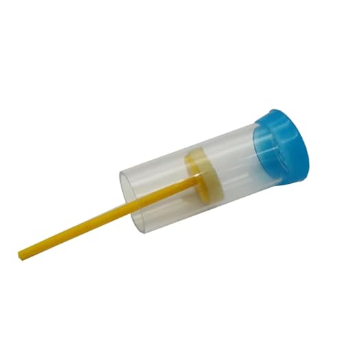 Bee Queen Marking Cage Bottle Box 8pcs Bee Queen Marking Cage Bottle Box with Soft Plunger Marker Non-Toxic Beekeeping Equipment for Beekeeper