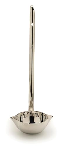 RSVP International Endurance Canning Collection Non-Reactive 18/8 Stainless Steel, Dishwasher Safe, Ladle, 13-1/2" - size: Ladle, 13-1/2"