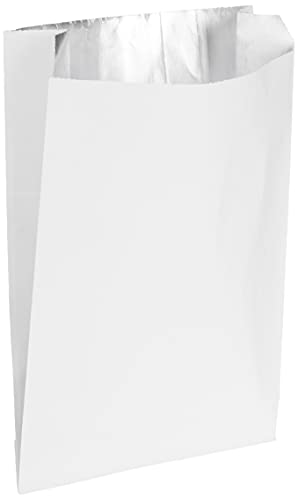 Regency Wraps Grease Resistant Snack Serving Bags, Foil Lined, Pack of 100 For Burgers, Sandwiches, Panini's, Pitas, Insulated to Keep food Warm - size: Pack of 100, style: Hamburger Bag
