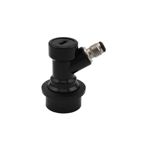 Home Brewing Cornelius Type Ball Lock Disconnect Beer Corny Keg Connector Liquid Gas for Homebrew Ball Lock Keg Dispenser Brewing Accessories(Liquid Thread) - color: Liquid Thread