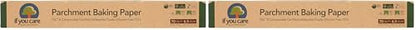If You Care Parchment Baking Paper, Roll, 70 Sq Ft, Unbleached | Chlorine Free | Greaseproof | Silicone Coated | Pack of 2 - size: 1 Box (70 Sq Ft Total) (Pack of 2)