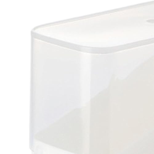 Cheese Holder for Refrigerator Leakproof Non-Slip Organizer Holder With Lid | Refrigerator Sliced Cheese Organizer Box for Kitchen Home Dormitory Hotel Restaurant Apartment Businesses Rental