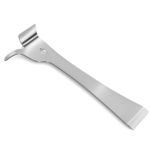 1 Pcs Beekeeping Stainless Steel Hive Scraper Tool J Hook | Multi-Functional Hive Tool for Beekeepers
