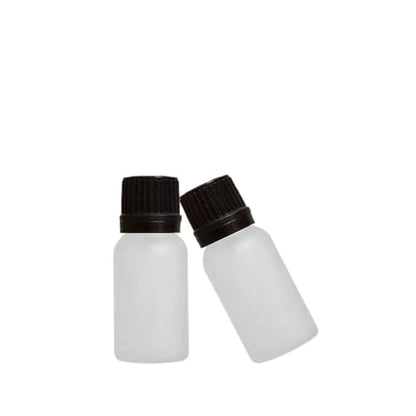 24 Pack 10ml Clear Frosted Glass Essential Oils Bottles Empty Glass Dropper Vials Sample Bottle With Orifice Reducer and lid,for Aromatherapy Oils (Frosted, 10ml) - color: Frosted
