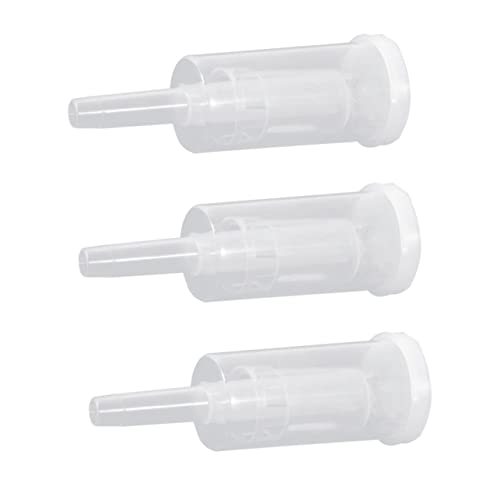 STOBAZA Plastic One-Way Valve for Home Brewing 3 Sets of Non-Return Exhaust Valves for Wine and Beer Fermentation for Kitchen Use