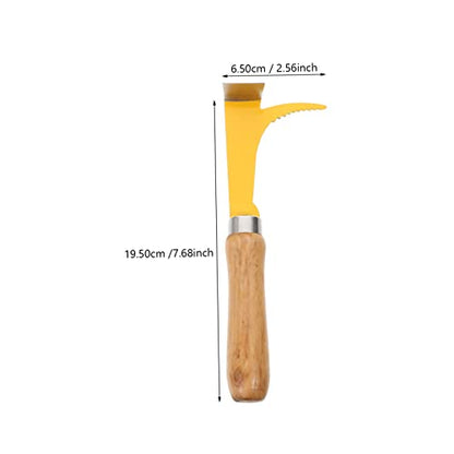 2pcs Bee Hive Scraping Tools Wooden Handle Bee Honey Cutters Beekeeping Tool
