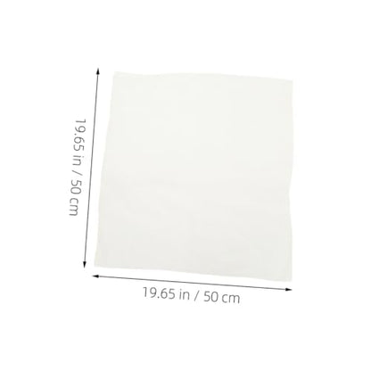 Cabilock 2pcs Cheese Filter Cloth Reusable Food Grade for Juicing Cheese Making Cooking Butter Yoghurt Straining Pudding