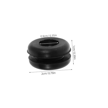 ULTECHNOVO 5pcs Airlock Rubber Sealer Ring for Fermentation Lid Grommet, Airtight Mason Jar and Brewing Bucket Seal, DIY Wine Supplies and Homebrewing Fermenter Accessories