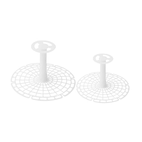 IMIKEYA 2Pcs Fermentation Press Plate Reusable Vegetable Press for Glass Jar Tool for Home Kitchen Use for Pickled Vegetables