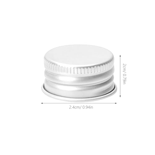 Multi-use Aluminum Bottle Caps Leak-proof Jar Caps Replacement Covers for Household