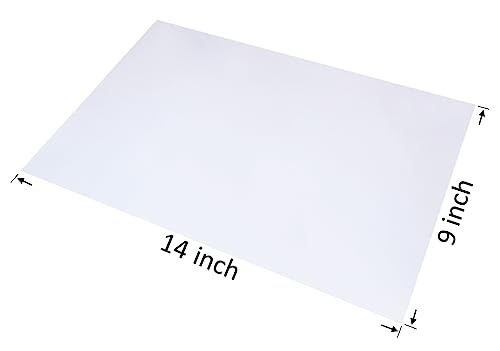 Wowfit 100 CT 9x14 Inch 1.1 Mil Clear Plastic Flat Open Poly Bags – Great for Bread, Cookies, Candy Favors, Classroom Treats, Crafts, and Food Storage - size: 9"x14"-100pcs