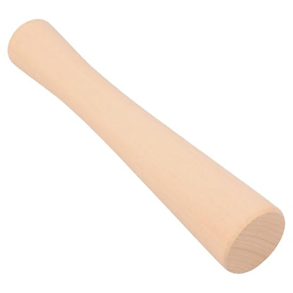 12" Sauerkraut Pounder Natural Beech Wood Smasher for Fermentation Crocks and Mason Jars Cabbage Sauerkraut Pounder, Fermenting Food Tool Packer Stomper