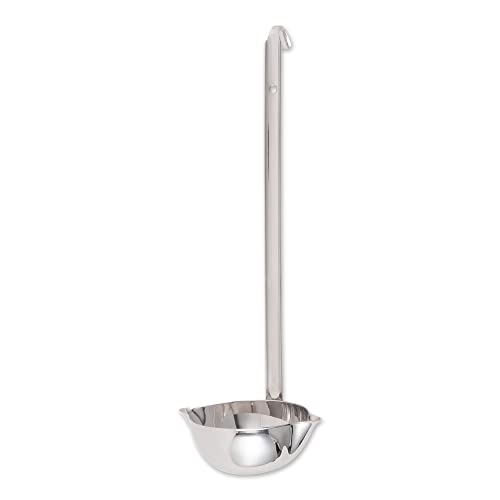 RSVP International Endurance Canning Collection Non-Reactive 18/8 Stainless Steel, Dishwasher Safe, Ladle, 13-1/2" - size: Ladle, 13-1/2"