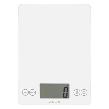 Escali Arti Digital Food Scale, Multi-Functional Kitchen Appliance, Precise Weight Measuring and Portion Control, Baking and Cooking Made Simple, Tempered Glass, Frost White - color: Frost White