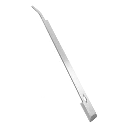 Happyyami 2pcs Professional Beekeeping Tool Stainless Steel Hive Scraper Frame Lifter Easy to Use - color: Silverx2pcs, size: 28.70X4.50X0.20CMx2pcs